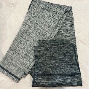 Aerie Warmup highwaist brushed ombre leggings size M